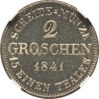 2 groschen - Saxe-Cobourg-Gotha