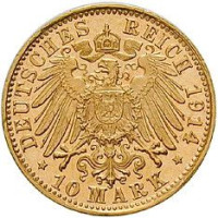10 mark - Saxe-Meiningen