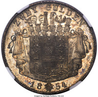 2 gulden - Saxe-Meiningen
