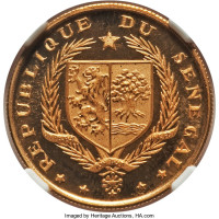 10 francs - Senegal