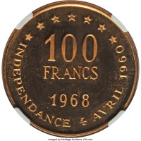 100 francs - Senegal