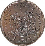 1 cent - Sierra Leone