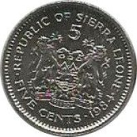 5 cents - Sierra Leone