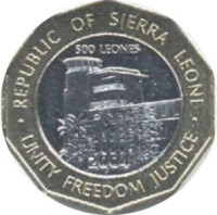 500 leones - Sierra Leone