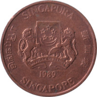 1 cent - Singapore