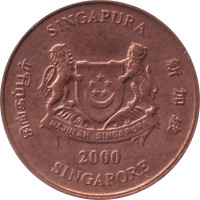 1 cent - Singapour