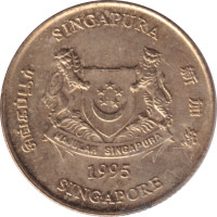 5 cents - Singapour