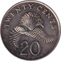 20 cents - Singapour