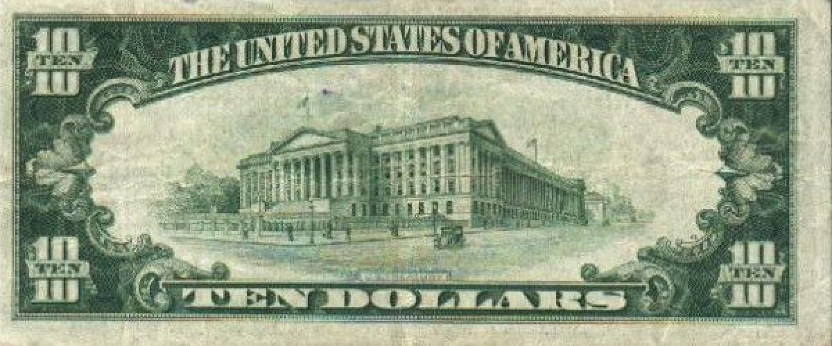 10 dollars - Small size notes