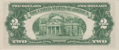 2 dollars - Small size notes