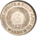 3 pence - Afrique du Sud