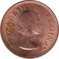 1/2 penny - Afrique du Sud