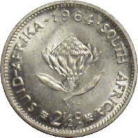 2 1/2 cents - Afrique du Sud