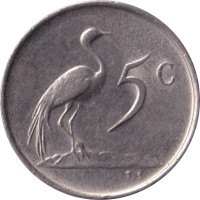 5 cents - Afrique du Sud