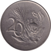 20 cents - Afrique du Sud