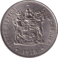 50 cents - Afrique du Sud