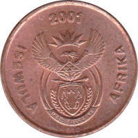 1 cent - Afrique du Sud