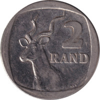 2 rand - Afrique du Sud