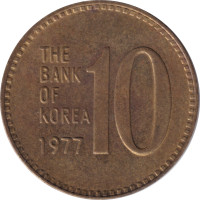 10 won - Corée du Sud
