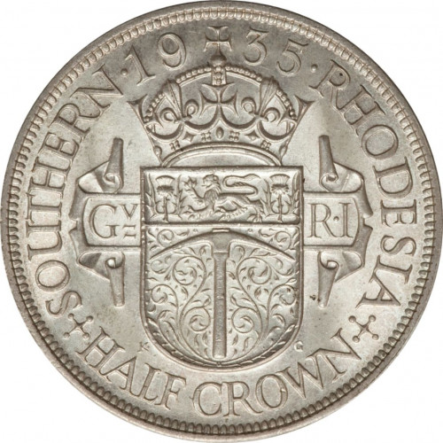 1/2 crown - Southern Rhodesia