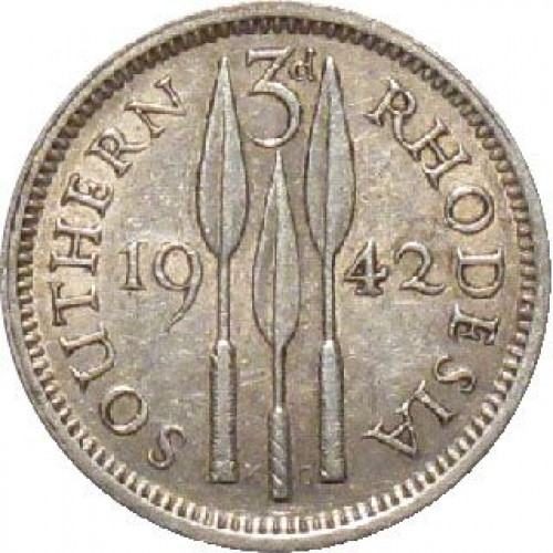 3 pence - Southern Rhodesia
