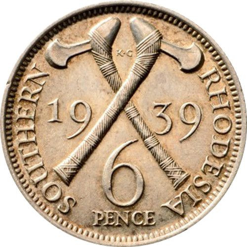 6 pence - Southern Rhodesia