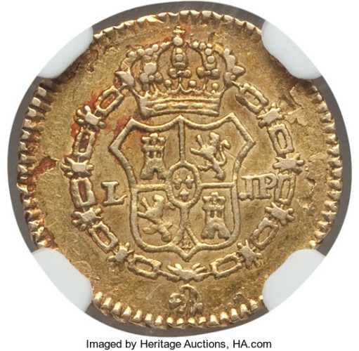 1/2 escudo - Spanish Colonie