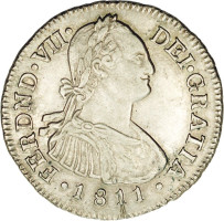 2 reales - Spanish Colonie