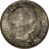 10 centavos - Colonie espagnole