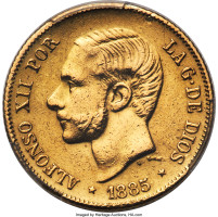 4 pesos - Colonie espagnole