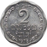 2 cents - Sri Lanka