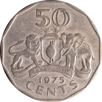 50 cents - Swaziland