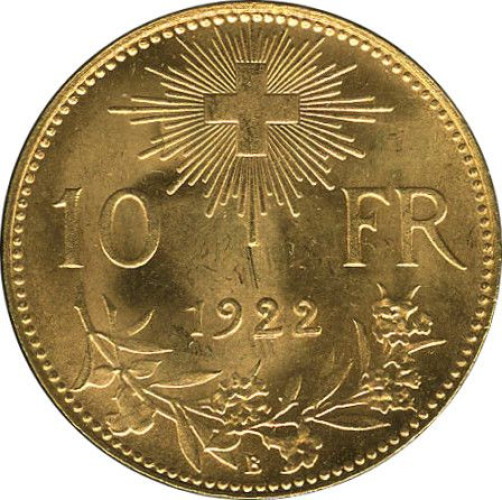 10 francs - Swiss Confederation