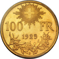 100 francs - Confédération suisse