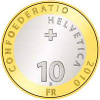 10 francs - Confédération suisse