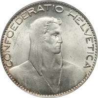 5 francs - Confédération suisse