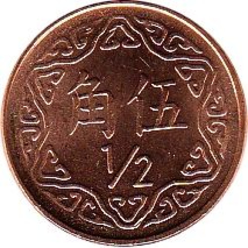 1/2 yuan - Taiwan