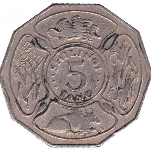 5 shilingi - Tanzanie