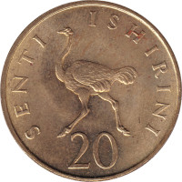 20 senti - Tanzania