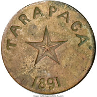 1 peso - Tarapaca