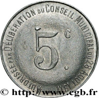 5 centimes - Thiviers