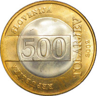 500 tolarjev - Tolar