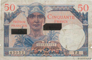 50 francs - Trésor central