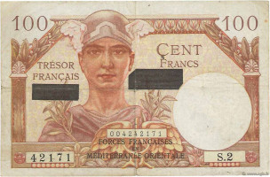 100 francs - Trésor central