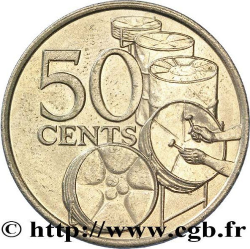 50 cents - Trinité et Tobago