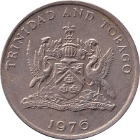 25 cents - Trinité et Tobago