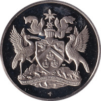 25 cents - Trinité et Tobago
