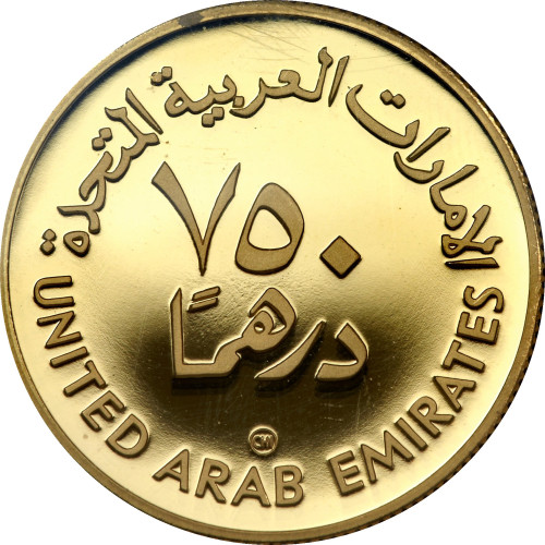 750 dirhams - Émirats Arabes Unis