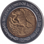 2 pesos - Etats-Unis du Mexique