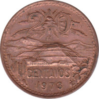 20 centavos - Etats-Unis du Mexique